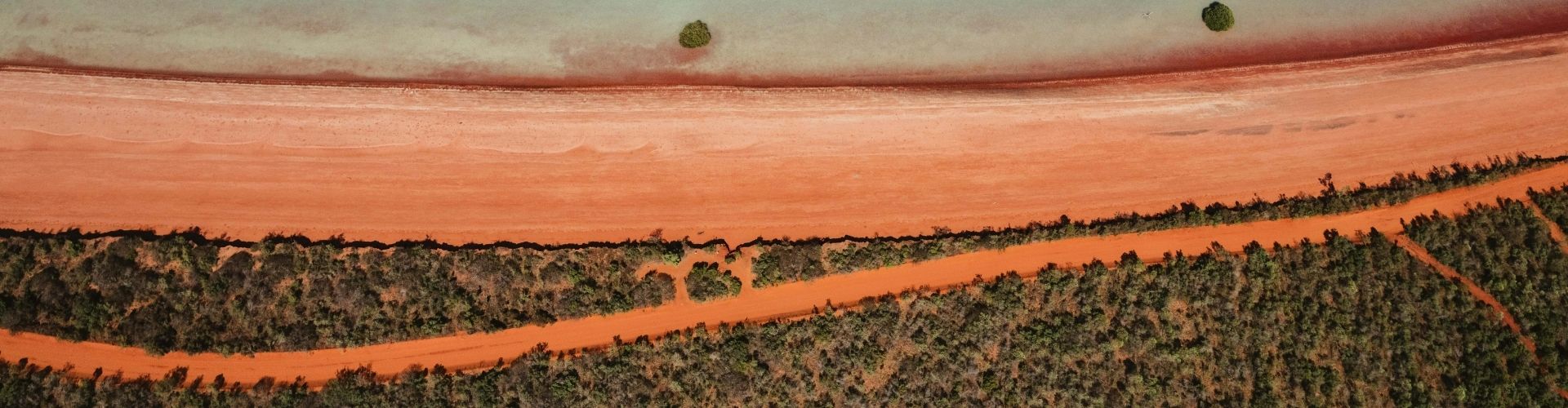 Aerial view of Broome