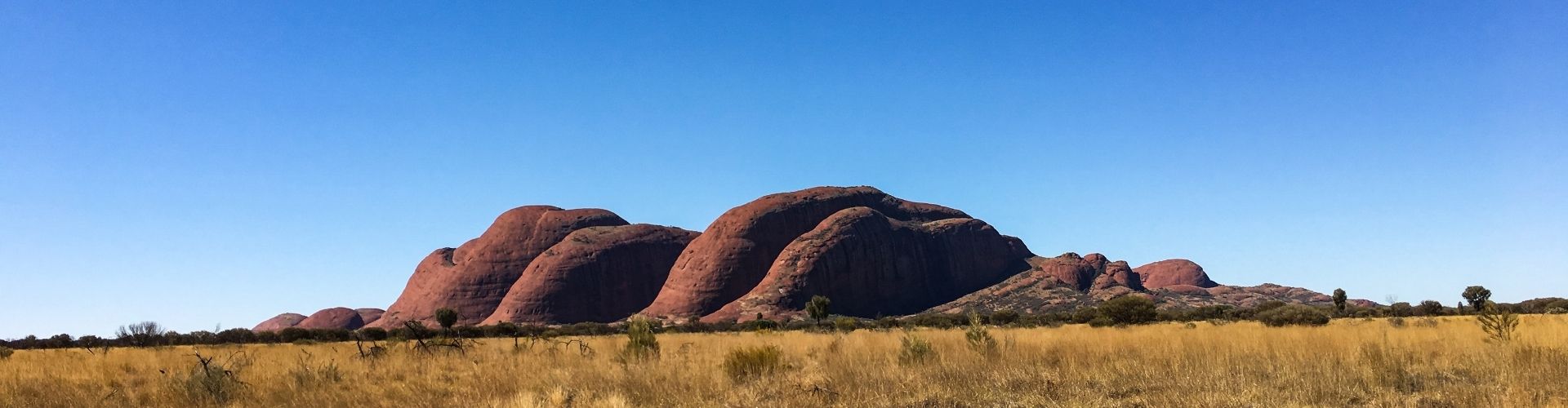 Rock formation in desert