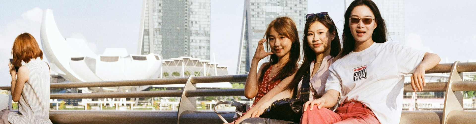 Tourists in Singapore