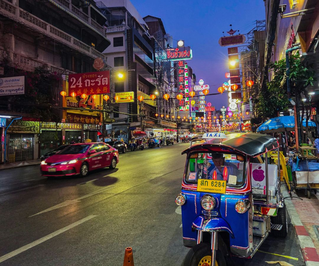 bangkok street scene