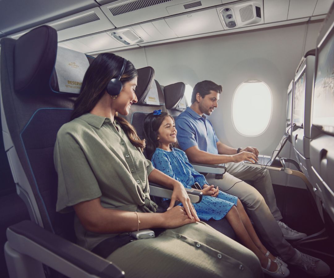Etihad cabin