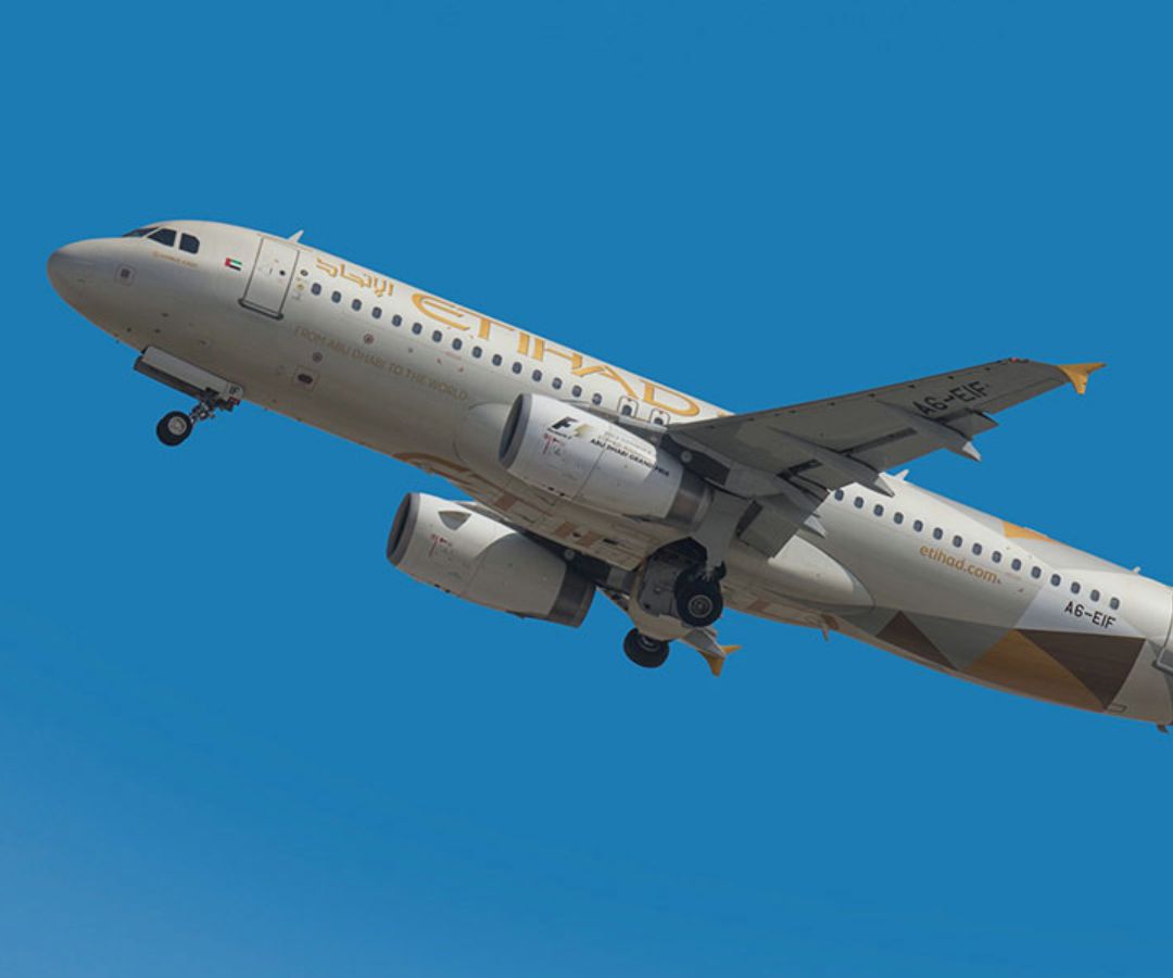 Etihad plane