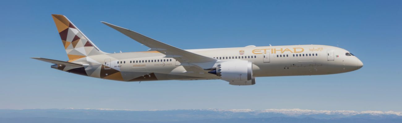 Etihad plane