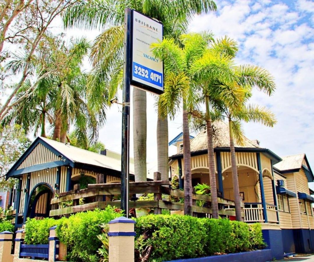 Characterful hotel shown from the outside