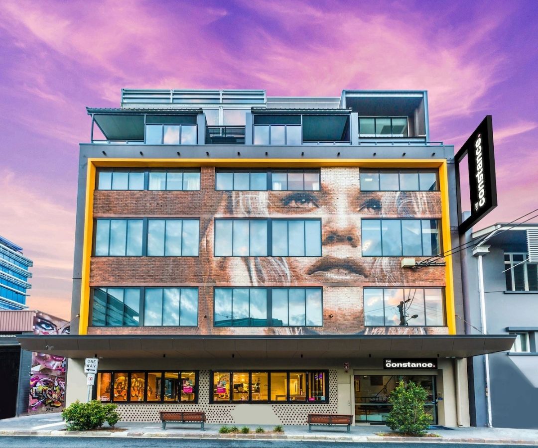 Modern hotel from the outside