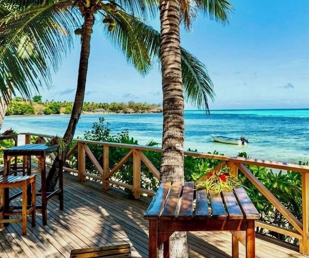 Hotel next to the ocean