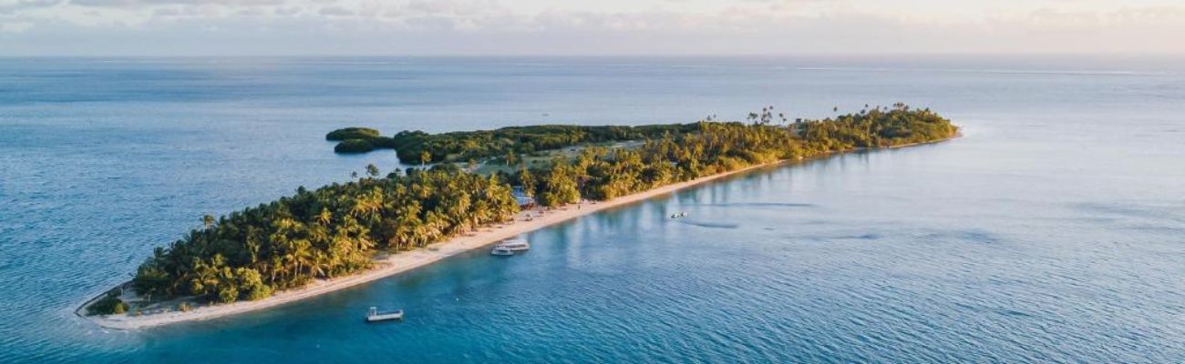 Tropical island Fiji