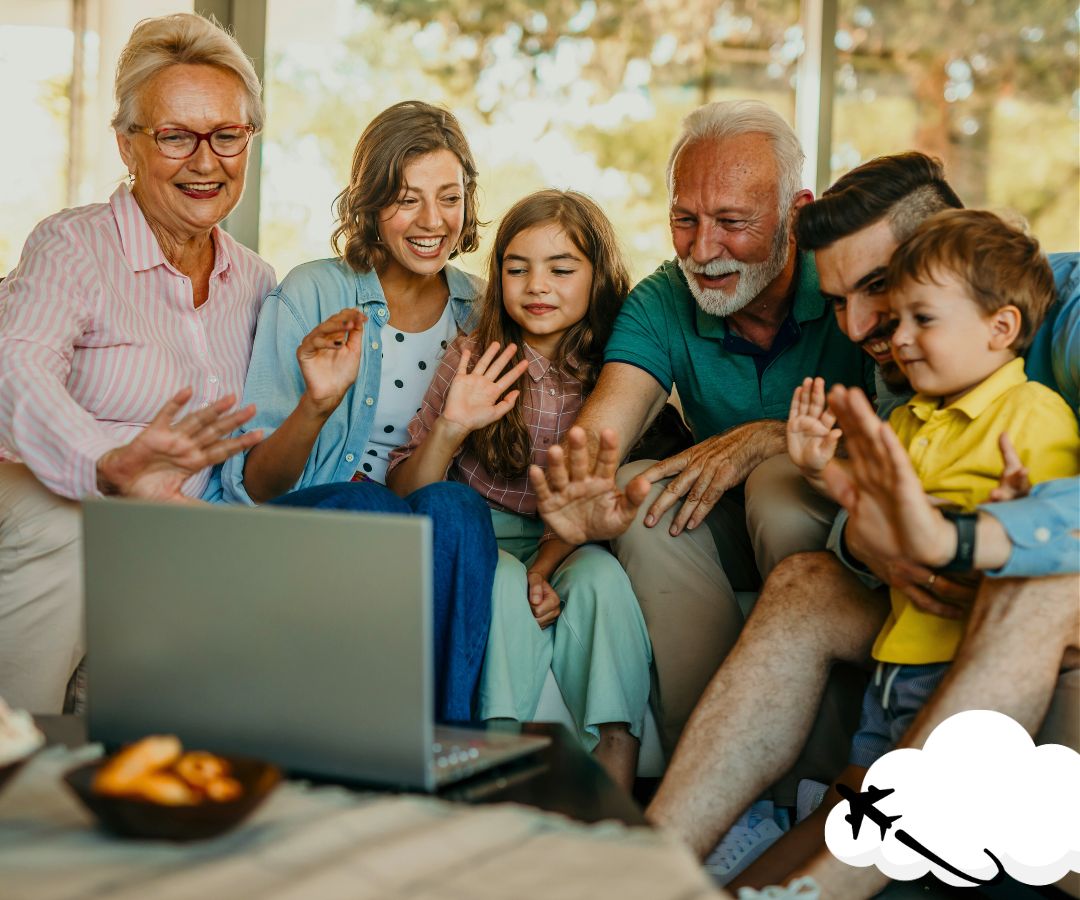 family-on-video-call