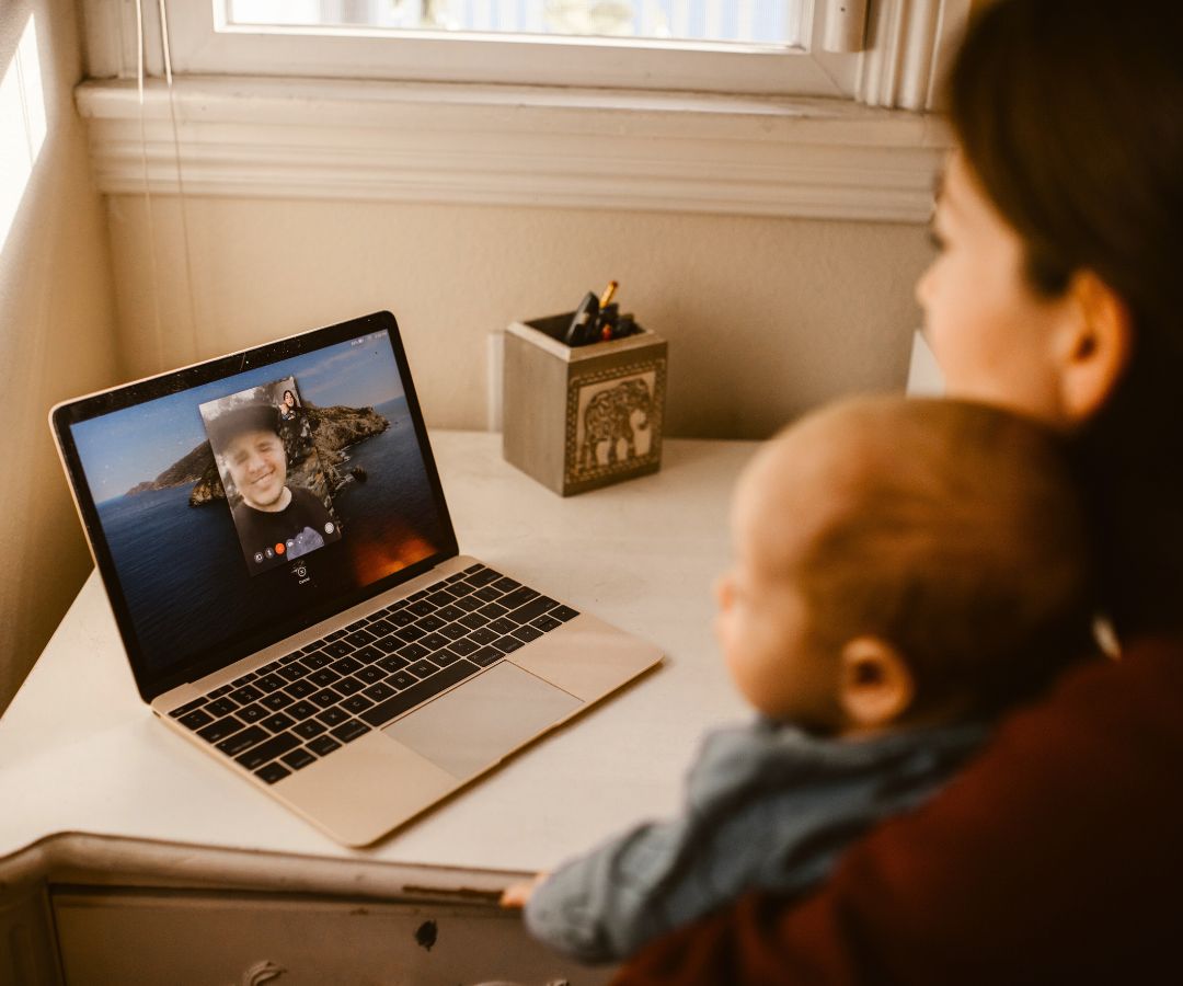family-on-video-call