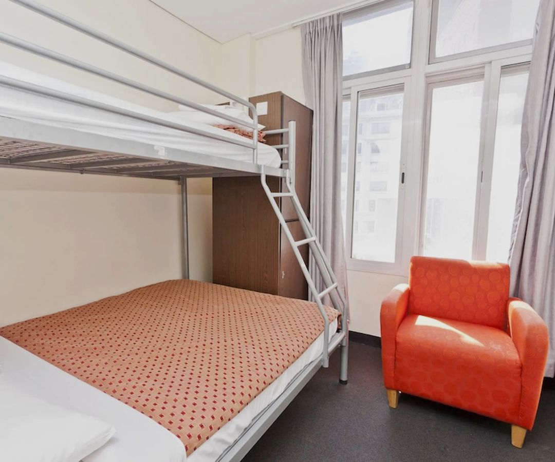 Bunk backpackers room