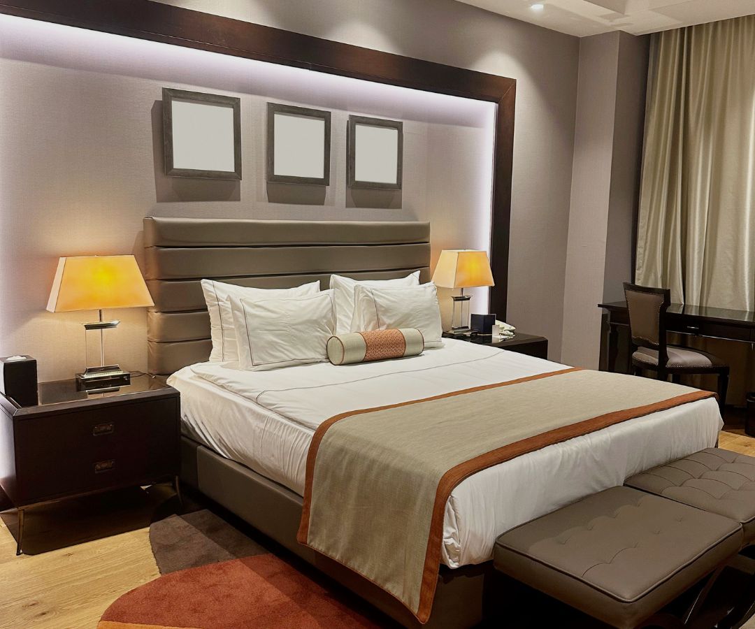 Modern hotel room