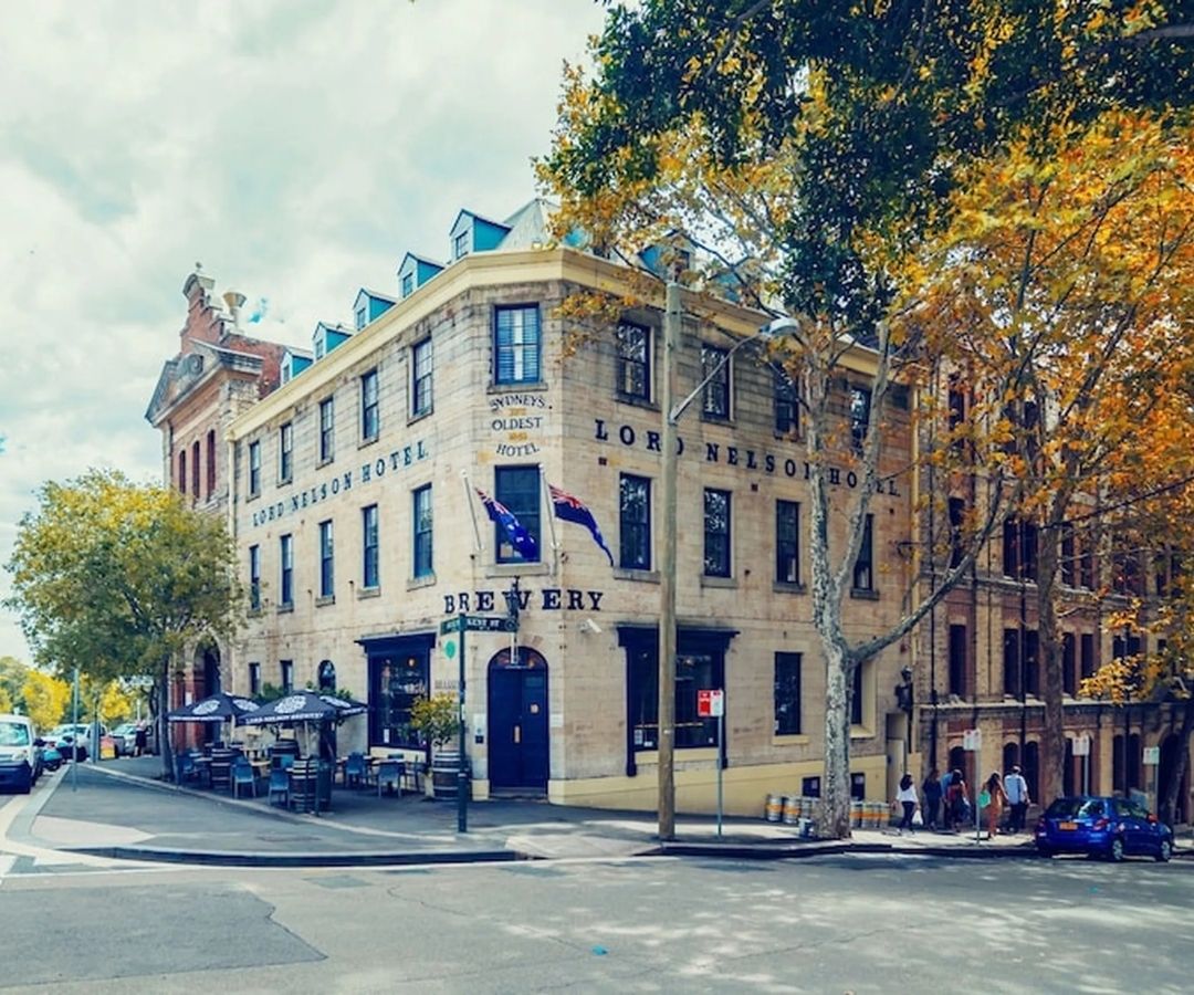 Old brick building brewery