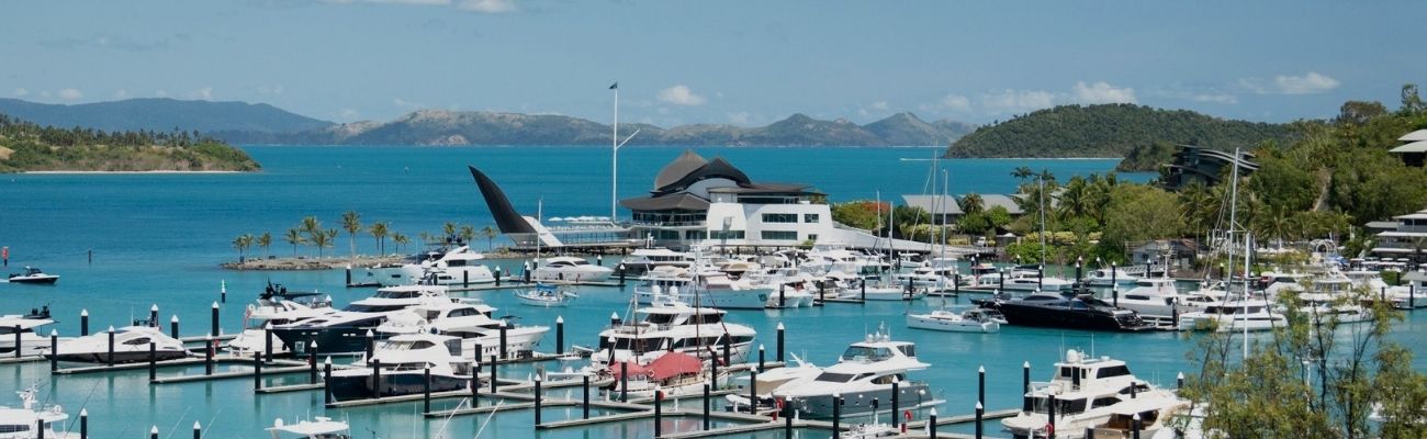 Hamilton Island harbour