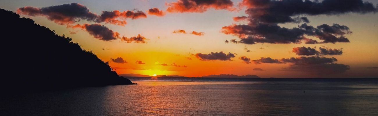 Whitsundays sunset