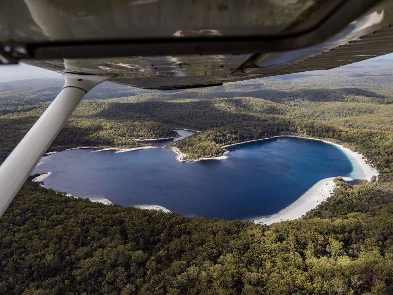 Scenic flight at Hervey Bay