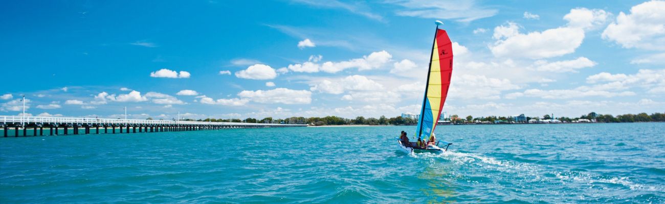 Water sports at Hervey Bay