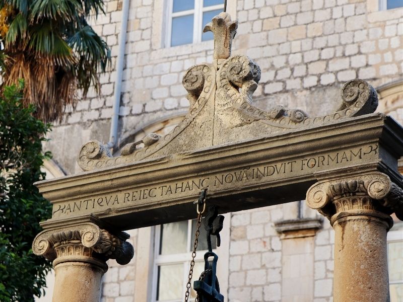 Dubrovnik historic buildings