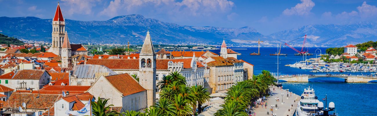 Coastal landscape of Split