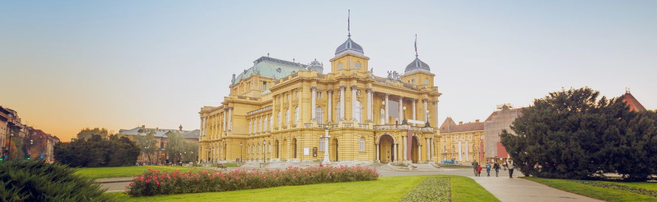 Zagreb historical building