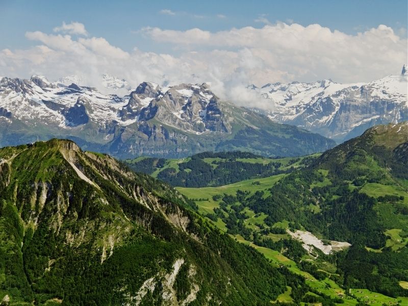 Swiss alps