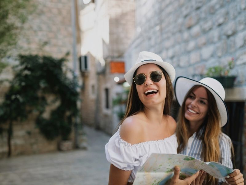 friends with map