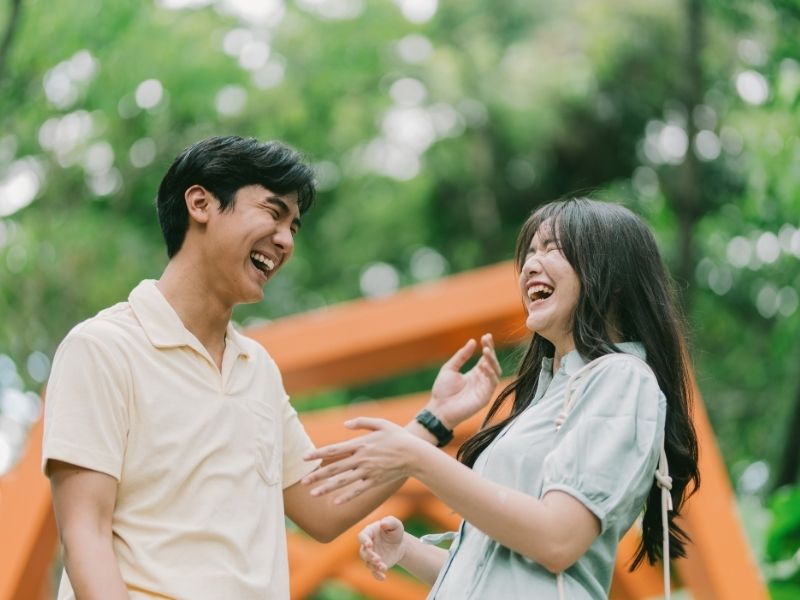 happy couple