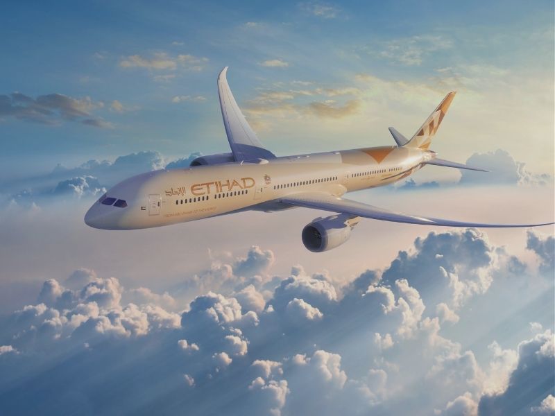 etihad plane