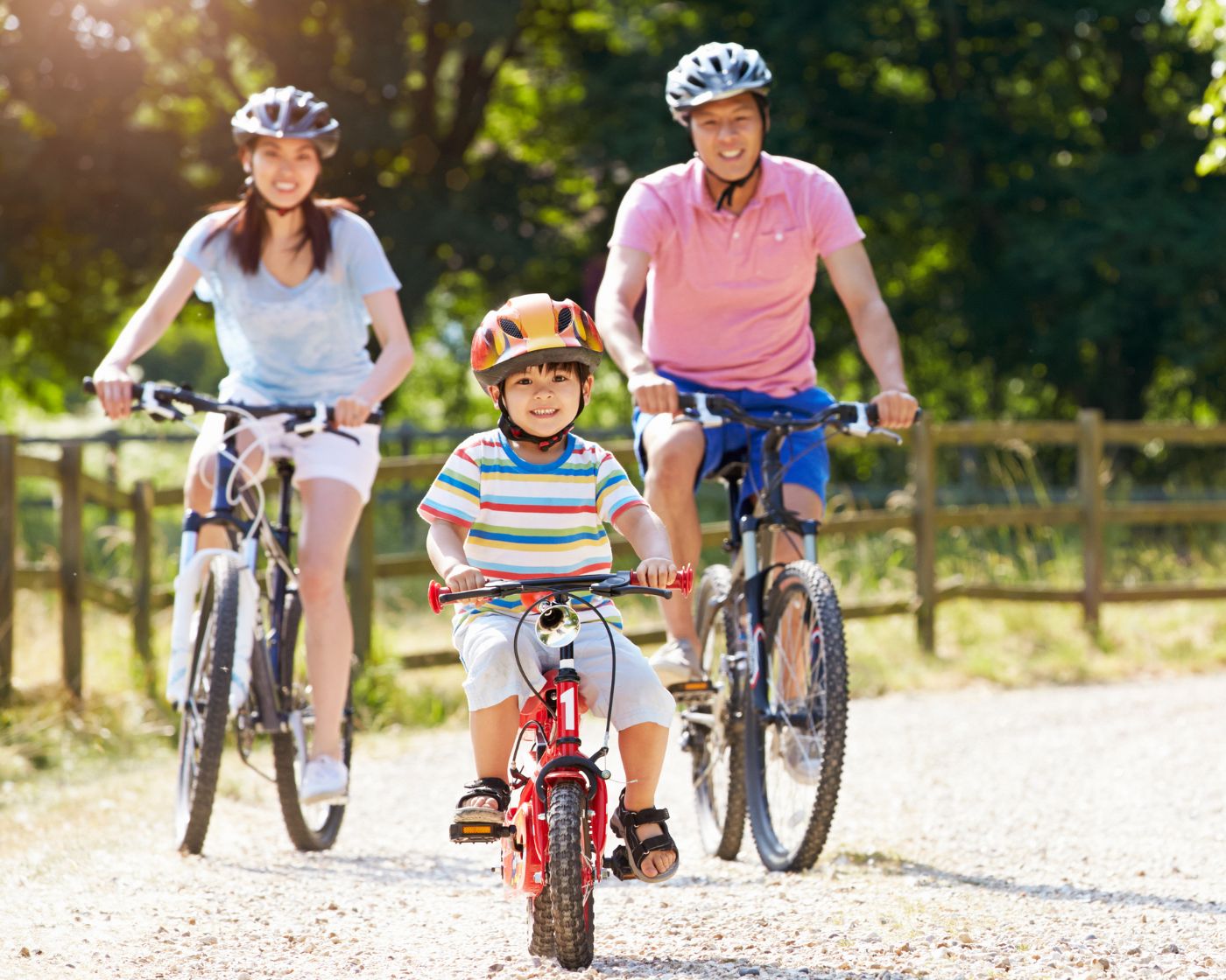 family-biking-happy