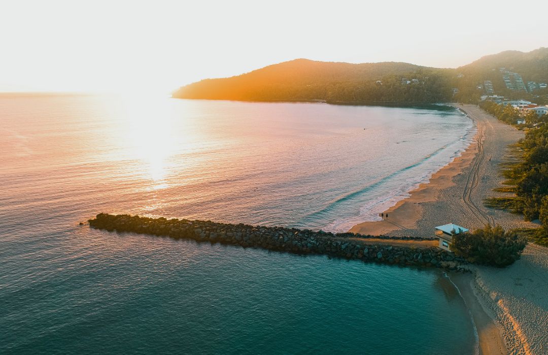 noosa at sunrise